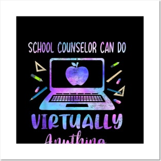 School Counselor Can Do Virtually Anything Costume Posters and Art